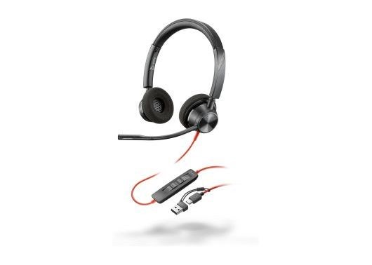 Poly Blackwire 3320 USB Duo