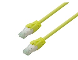 Nambo Kupfer-Patchkabel Kat.6a S/FTP LSZH gelb