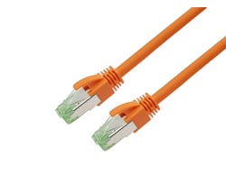 Nambo Kupfer-Patchkabel Kat.6a S/FTP LSZH orange
