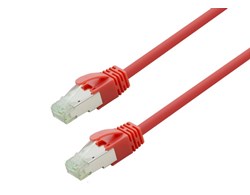 Nambo Kupfer-Patchkabel Kat.6a S/FTP LSZH rot
