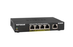 GS305P 5-Port Gigabit Unmanaged Switch 4 PoE Ports lüfterlos