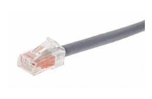 Cat. 6 RJ45-RJ45 LSZH Dunkelgrau