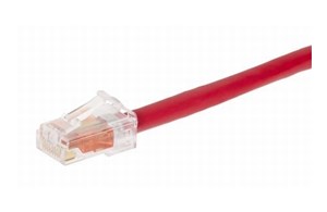 Cat. 6 RJ45-RJ45 LSZH Rot