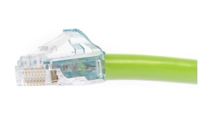 Cat. 6A RJ45-RJ45 LSZH Hellgrün