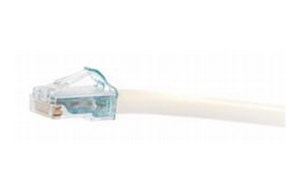 Cat. 6A RJ45-RJ45 LSZH Weiss