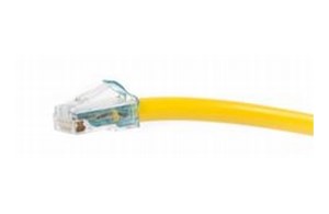 Cat. 6A RJ45-RJ45 LSZH Gelb